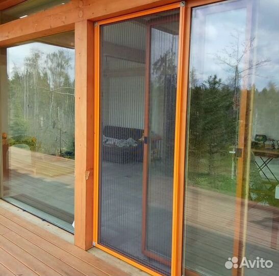 Москитная сетка гармошка