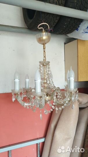 Люстра СССР винтаж