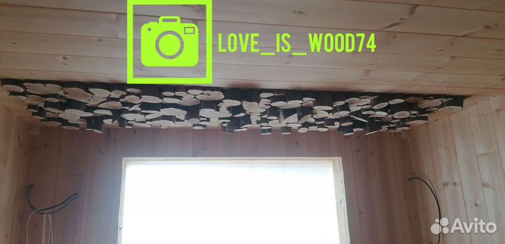 Панно из кавказского можжевельника