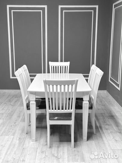 Стол со стульями \оплата при получении