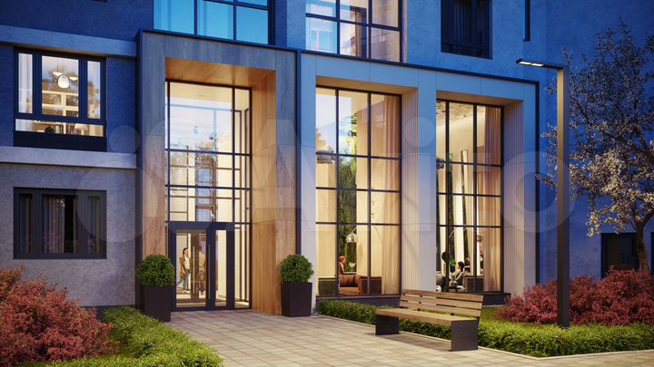 2-к. квартира, 70,3 м², 15/25 эт.