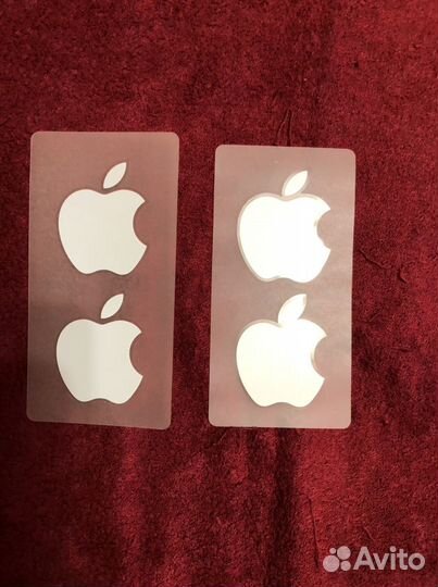 Оригинальные наклейки Apple