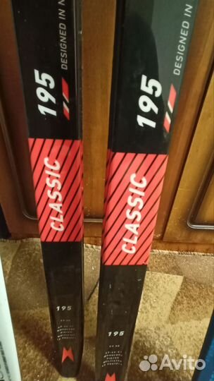 Лыжи классика 195, 145, 140, конек 150 -2, ботинки