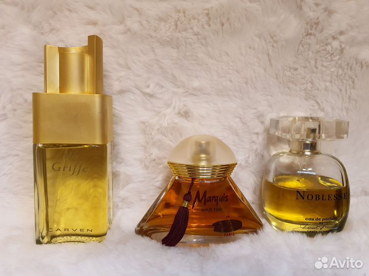 Парфюмерия винтаж, снятости и современная