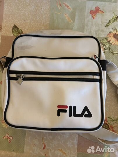 Спортивная сумка виниловая Fila фила