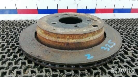 Диск тормозной задний land rover range rover sport