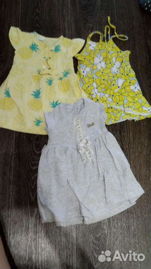 Детские вещи пакетом для девочек