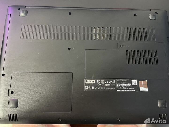 Ноутбук Lenovo Ideapad 310-15ISK черный