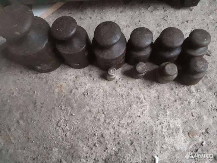 Весы торговые СССР с гирями