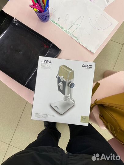 Студийный микрофон AKG Lyra + Ableton