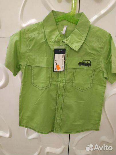 Рубашки 116, 122 размер