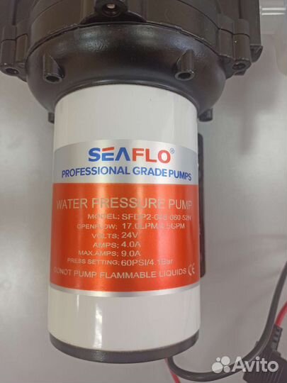 Мембранный насос 24 вольт 16.8 л/мин