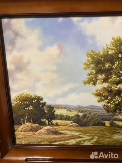 Картина пейзаж холст, масло. Круткин В