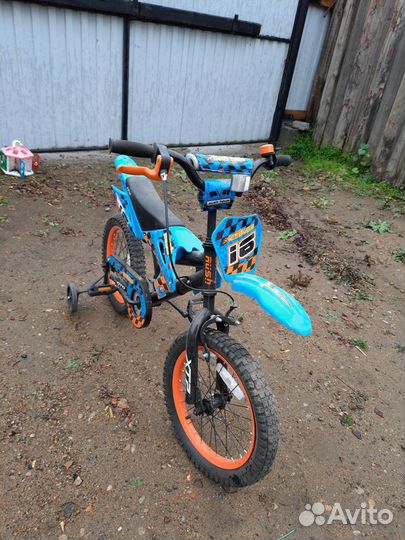 Детский велосипед rush 6-9 лет