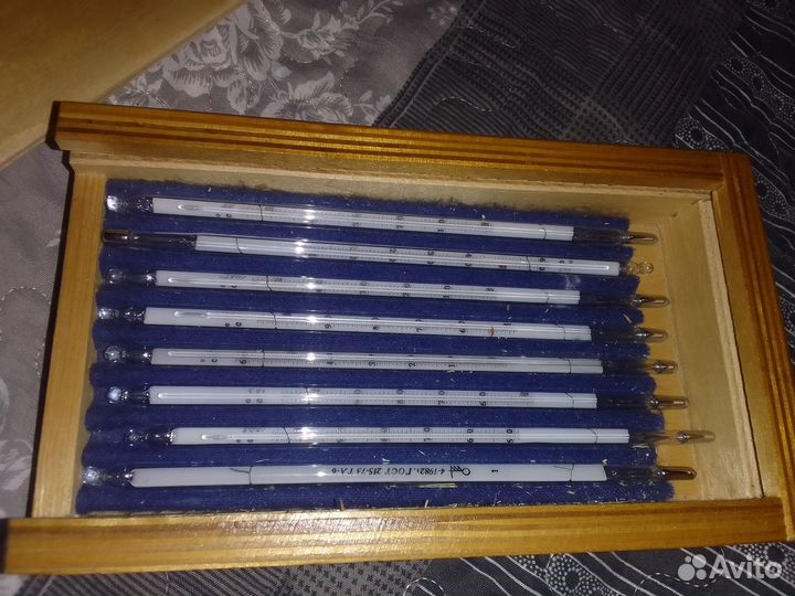 Набор термометр лабораторный гост 215-73