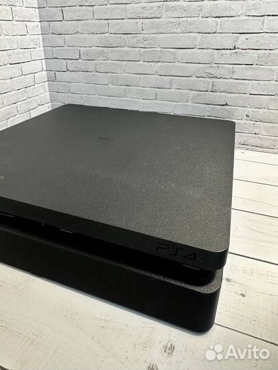 Sony ps4 слим с играми