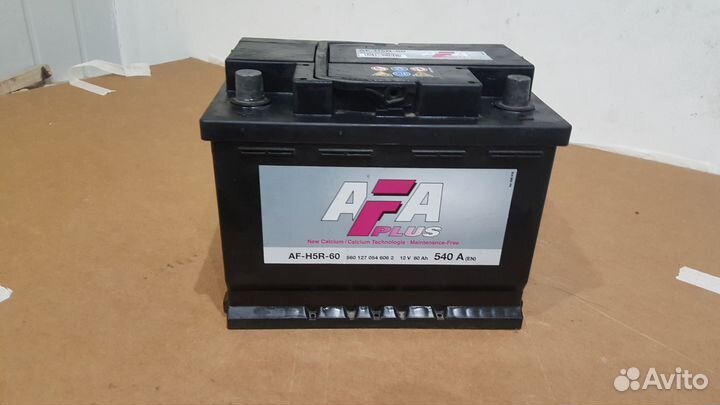 Аккумулятор бу AFA 60Ач