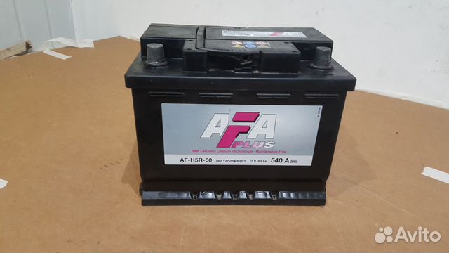 Аккумулятор бу AFA 60Ач