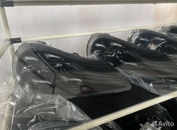 Фары светодиодные Порш Кайен 957