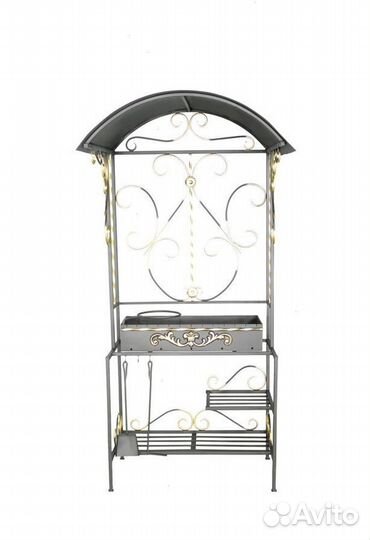 Мангал с крышей / Мангал для дачи