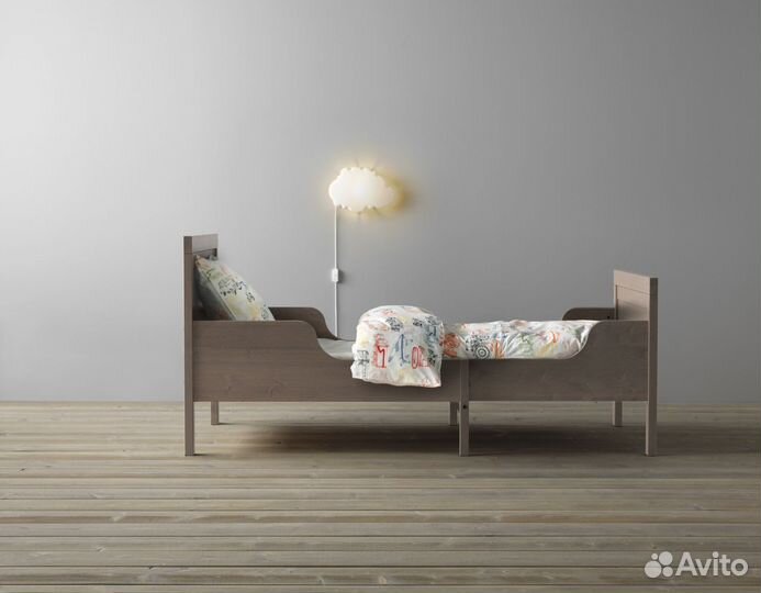 Детская кровать IKEA раздвижная сундвик