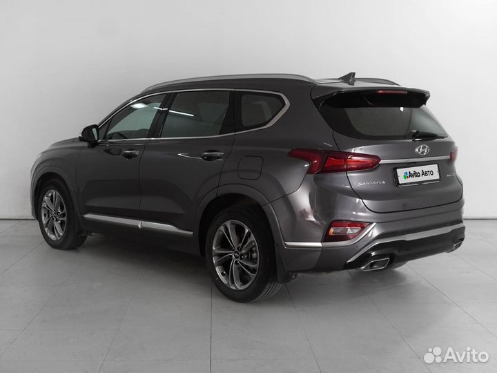 Hyundai Santa Fe 2.2 AT, 2018, 63 202 км