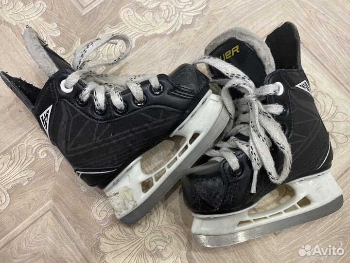 Хоккейные коньки bauer Y6 23,5 размер от 2 лет