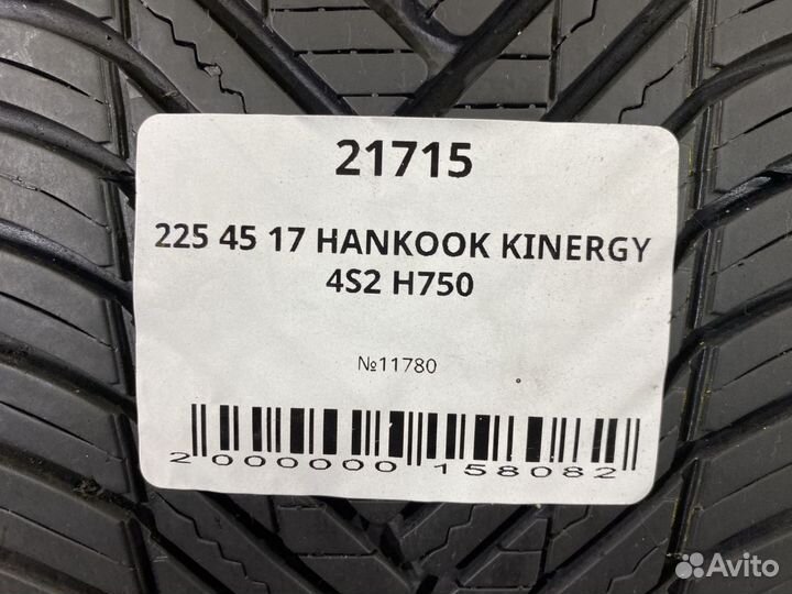 Hankook Kinergy 4S2 H750 225/45 R17 95T