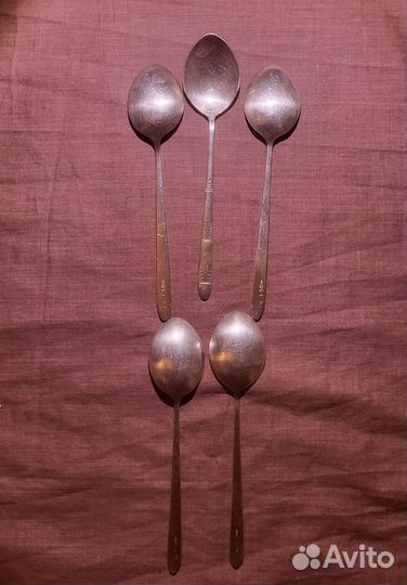 Мельхиоровые ложки 