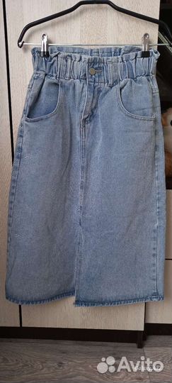 Джинсовая юбка