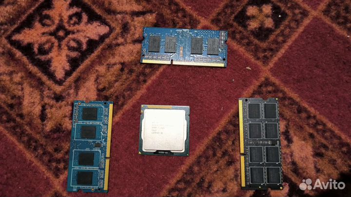 Оперативная память ddr3 для ноутбука и процессор