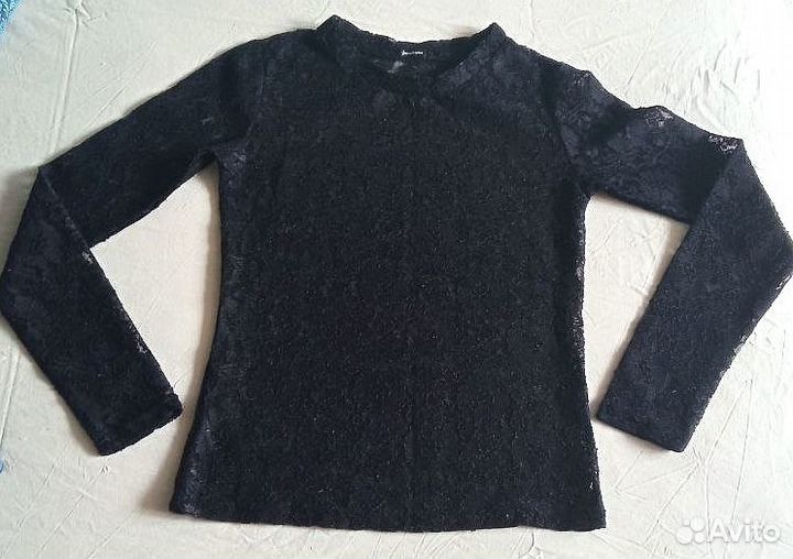 Кружевная водолазка Страдивариус