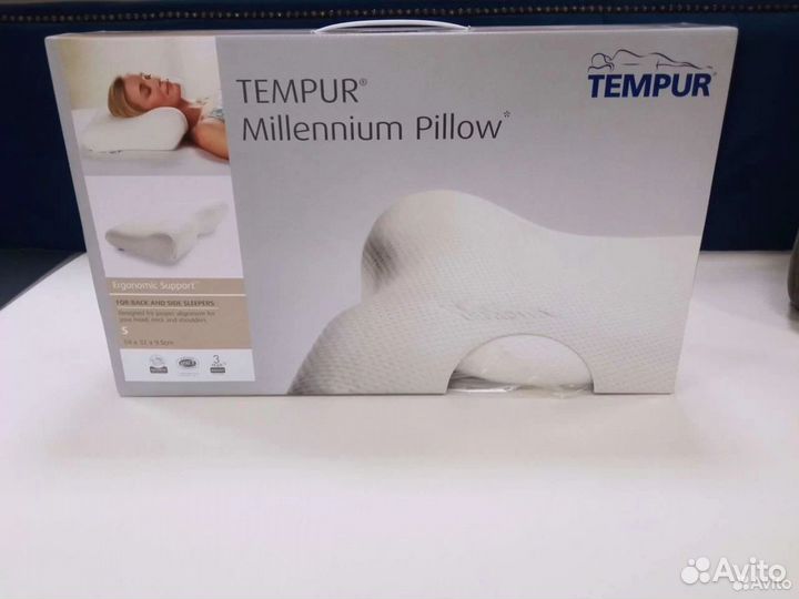 Подушка ортопедическая с эффектом памяти tempur