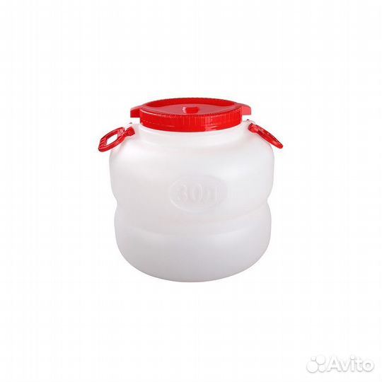 Канистра-бочка 30,0 л с навес. ручками Байкал