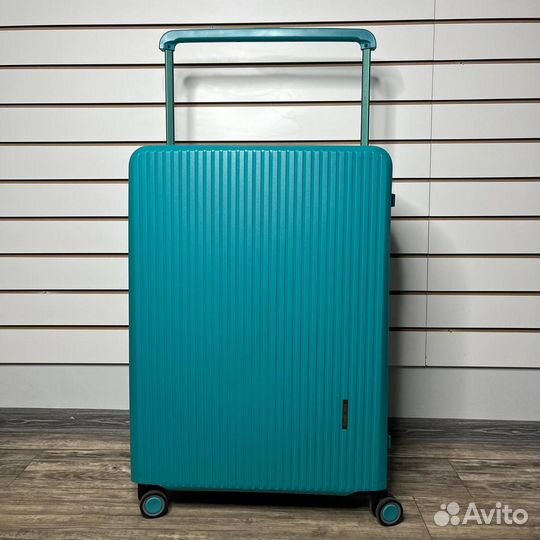 Чемодан с широкой ручкой тиффани цвет