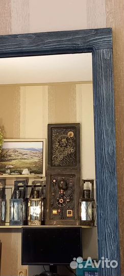 Зеркало в стиле лофт