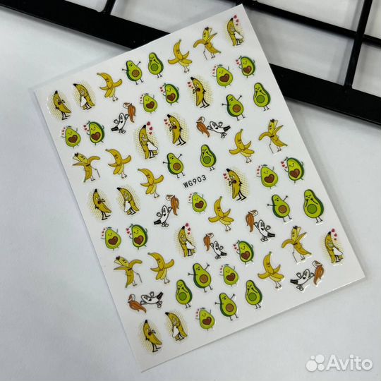 Наклейки для ногтей