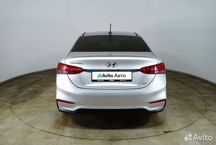 Hyundai Solaris 1.6 AT, 2019, 75 185 км