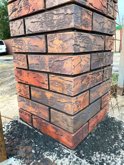 Кирпич лицевой керамический Flash Flame Строма