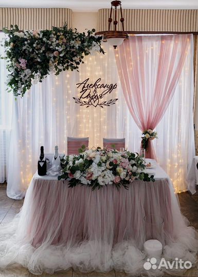 Свадебное оформление зала (Вязники и обл)
