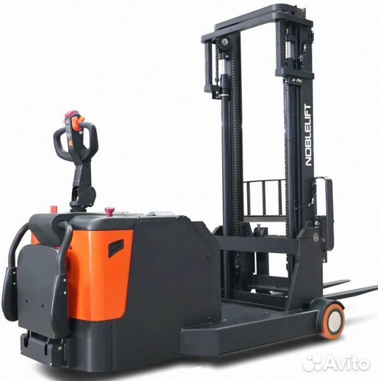 Самоходный штабелер PS12CB-C Duplex mast (EPS, Platform and Guard Rail, В-2500)