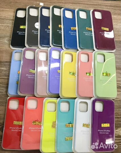 Чехол Silicone case iPhone 12Pro max