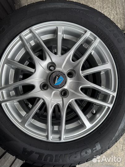 Литые диски r14 с летней резиной
