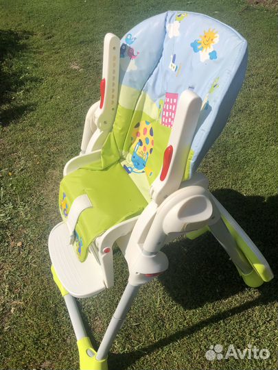 Детский стул-столик для кормления Chicco polly