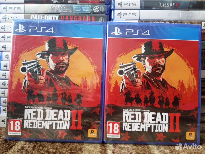 Red dead redemption 2 ps4/ps5 new/новый