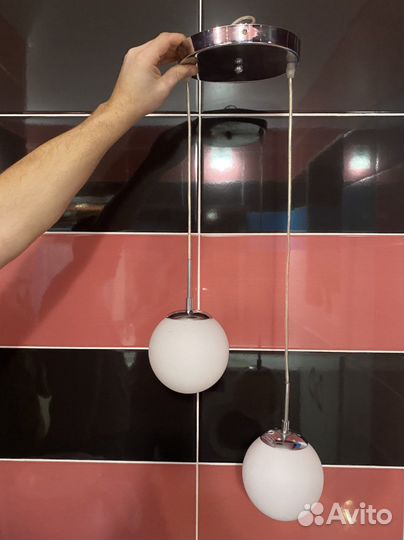 Светильник подвесной G51013/2CR WT