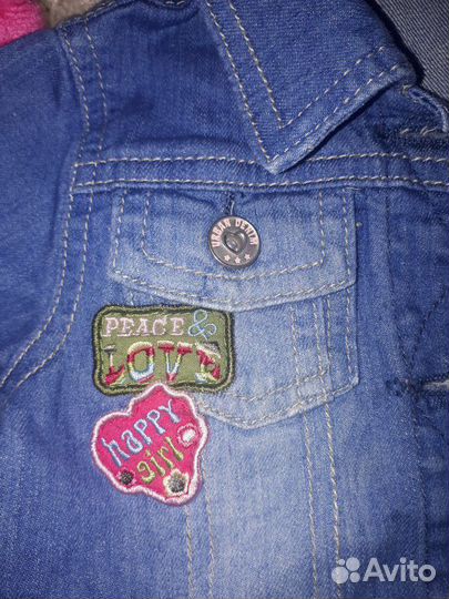 Куртка джинсовая mothercare