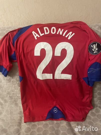 Футболка игровая цска 2009 год