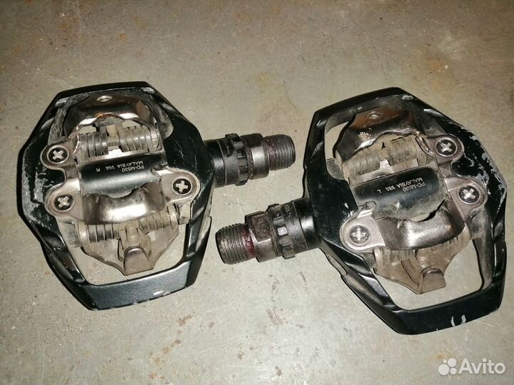 Педали контактные shimano pd-m530