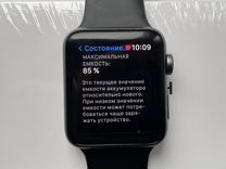 Часы apple watch series 3 42 mm black